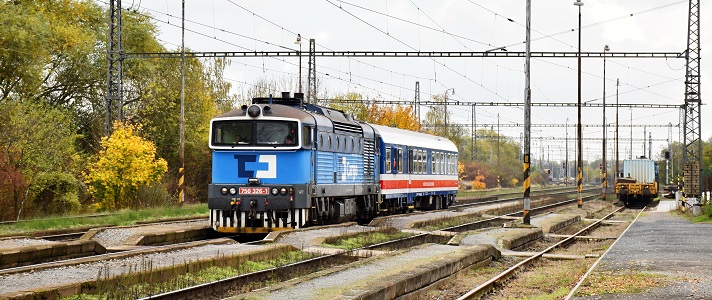 Lokomotivy ČD Cargo v čele měřicích vlaků