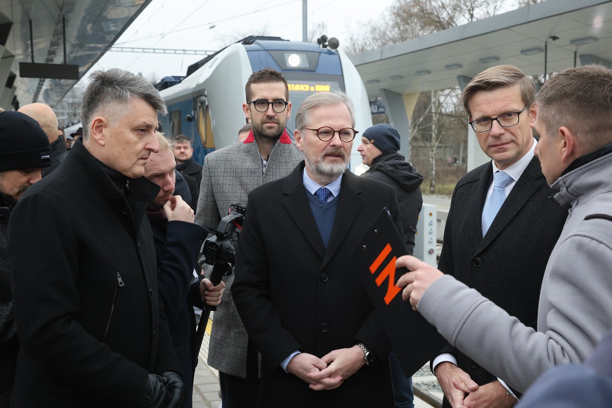 Petr Fiala: Vysokorychlostní tratě potřebujeme, abychom byli prosperující zemí