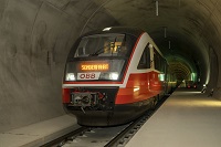 Historický milník: Koralmským tunelem projel první osobní vlak