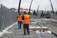 Supervýluka v Ústí nad Orlicí kvůli dostavbě nové estakády na koridoru