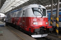 Výročí vzniku republiky propaguje i lokomotiva ČD
