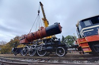 Z Meiningenu se vrátila stoletá lokomotiva 365.024