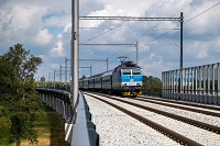 Vlaky jezdí po přeložce mezi Soběslaví a Doubím