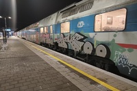 České dráhy stojí čištění graffiti miliony korun