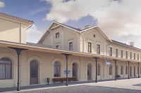 Začala oprava historicky cenné nádražní budovy v Žatci